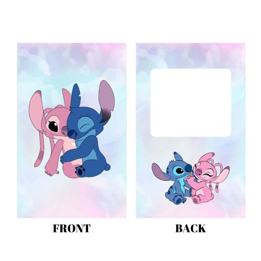 Picture of LUGGAGE TAG (MDF WOOD) ANGEL & STITCH